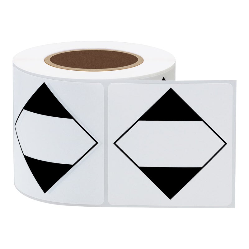 Hybsk 2x2 Inch ORM-D Shipping Labels Diamond Limited Quantity of Dangerous Goods Stickers for Warehouse Handling Transport Shipping Stickers Total 300 Labels Per Roll (2x2 inch) - Image 4